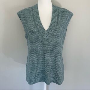 J. Jill Oversized V-Neck Boxy Sweater Vest